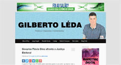 Desktop Screenshot of gilbertoleda.com.br