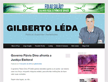 Tablet Screenshot of gilbertoleda.com.br